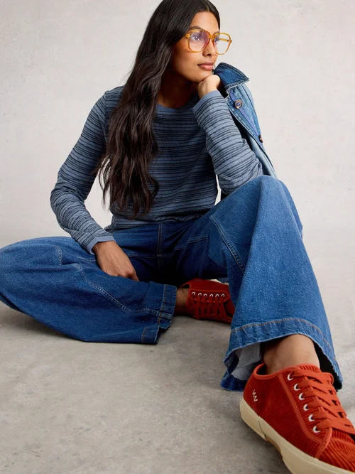 Langarmshirt Clara - Mid Blue - 52 Bild 3