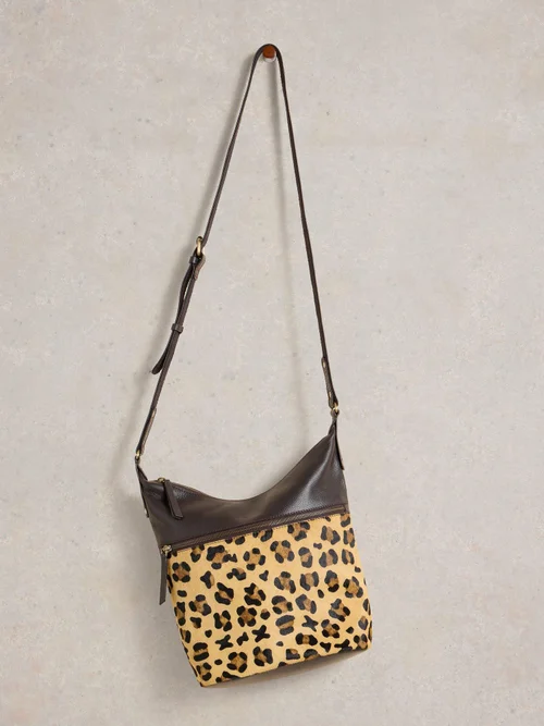 Fern Crossbody-Tasche aus Leder - Brown Mlt - EINHEITSGRÖSSE Bild 3
