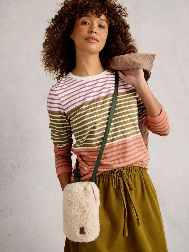Gestreiftes Langarmshirt Clara