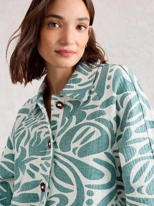 Jacquardjacke Eden - Blue Mlt - 52 Bild 3