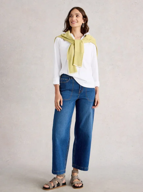 Langarmbluse Allie - Bril White - 52 Bild 2