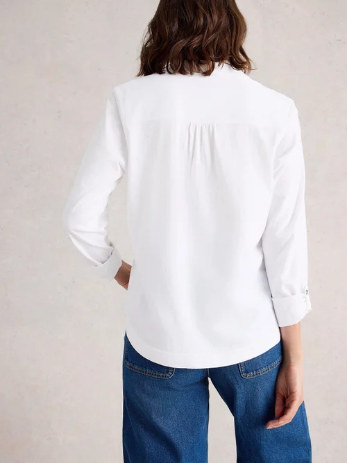 Langarmbluse Allie - Bril White - 52 Bild 4