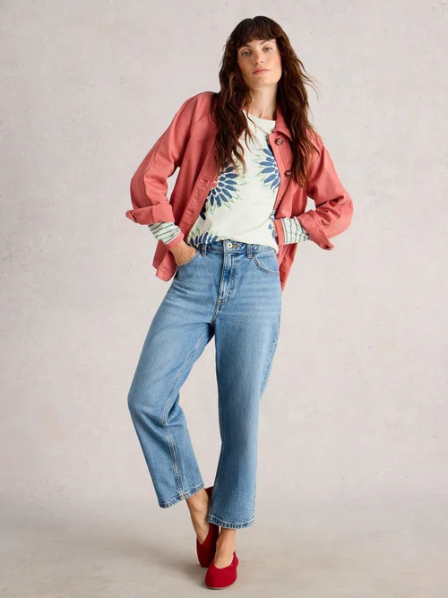 Langarmshirt Clara - White Mlt - 38 Bild 2