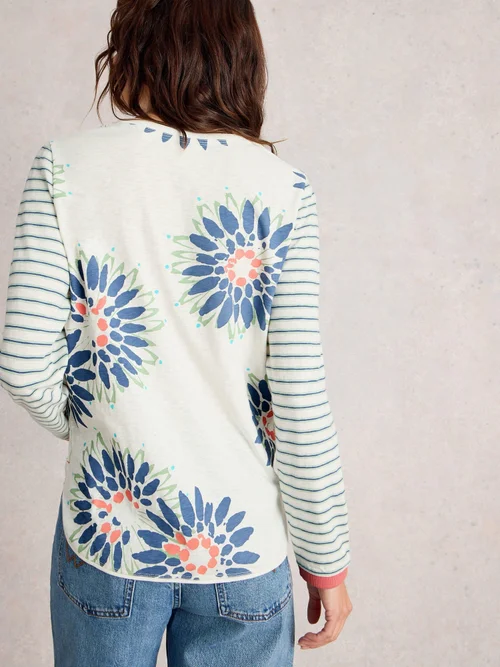 Langarmshirt Clara - White Mlt - 52 Bild 4