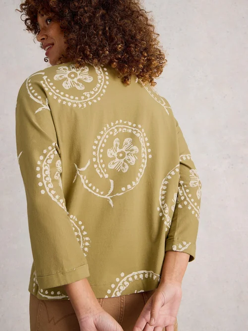 Dolman Top Demi - Green Pr - 52 Bild 4
