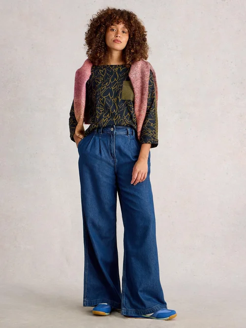 Dolman Top Demi - Navy Multi - 52 Bild 2