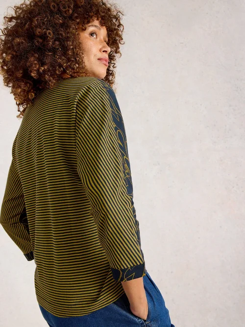 Dolman Top Demi - Navy Multi - 42 Bild 4
