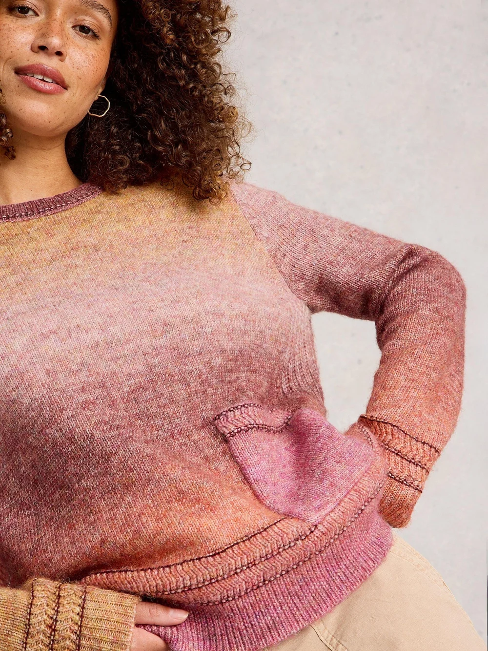 Pullover Lilbet - Brown Mlt - 52 Bild 1