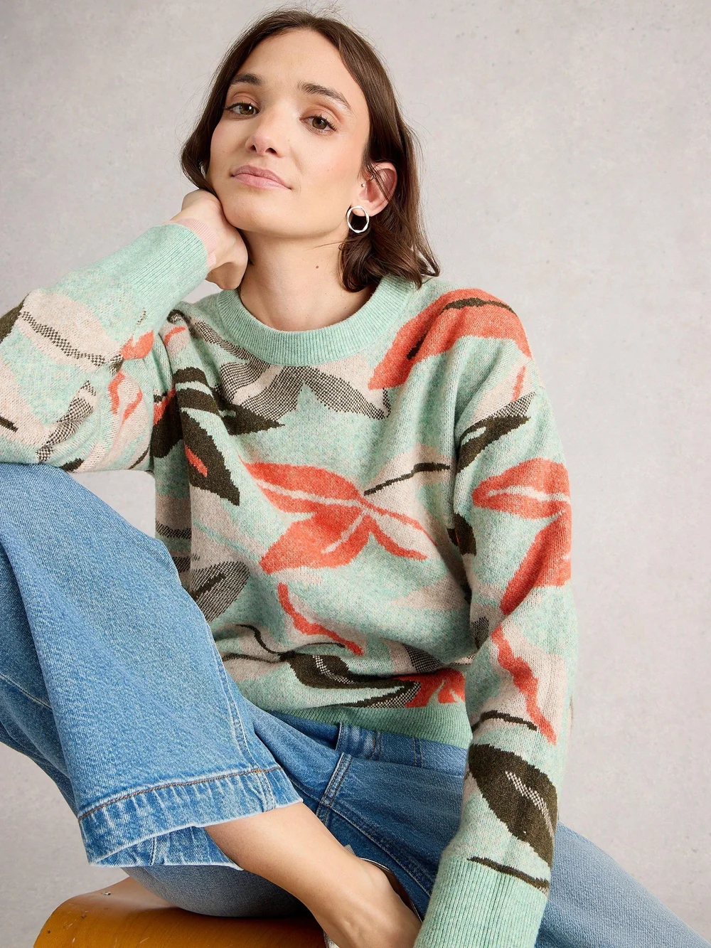 Pullover Petal - Green Mlt - 50 Bild 1