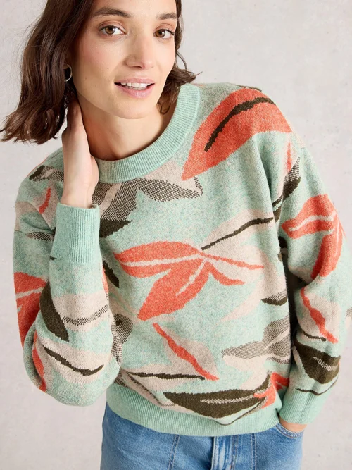 Pullover Petal - Green Mlt - 50 Bild 3