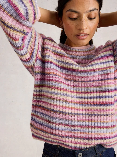 Space-Dye-Pullover Suzanna - Pink Mlt - 52 Bild 1