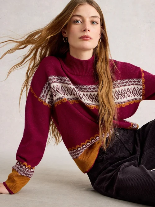 Pullover Millie - Pink Mlt - 52 Bild 3