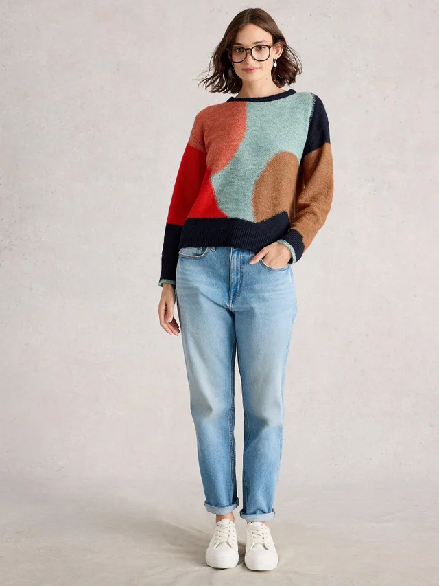 Abstrakter Pullover Freya