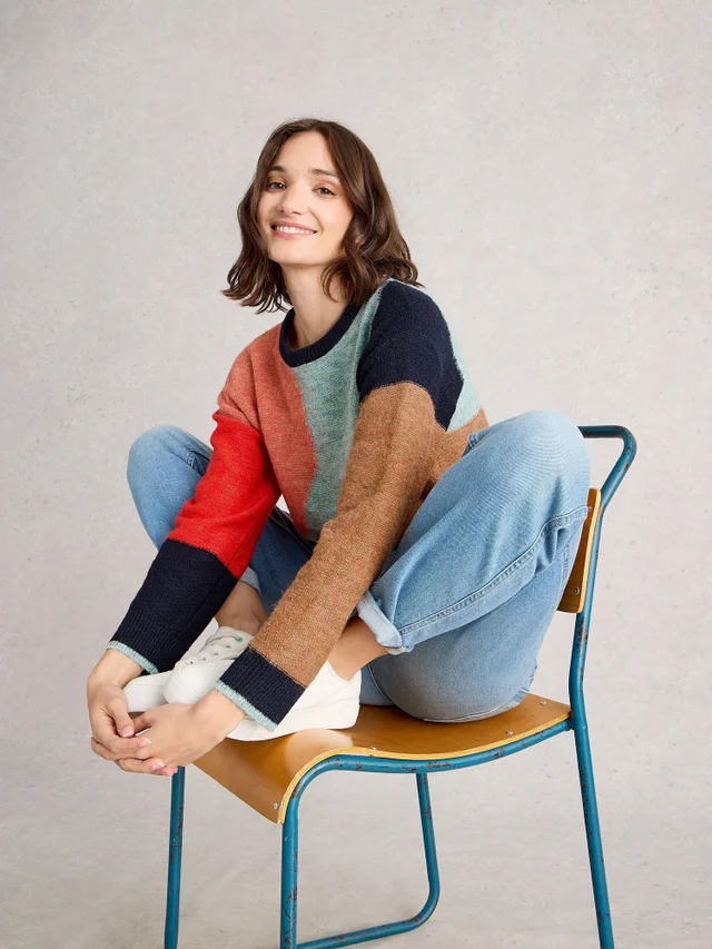 Abstrakter Pullover Freya