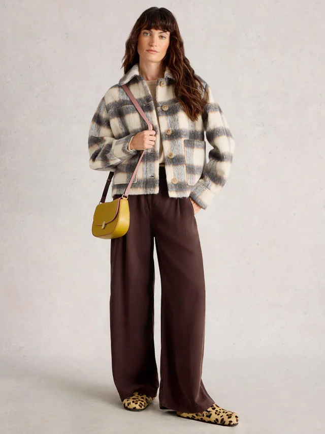 Karierte Jacke Alexa