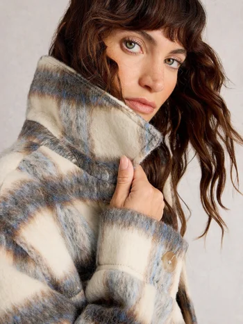 Karierte Jacke Alexa