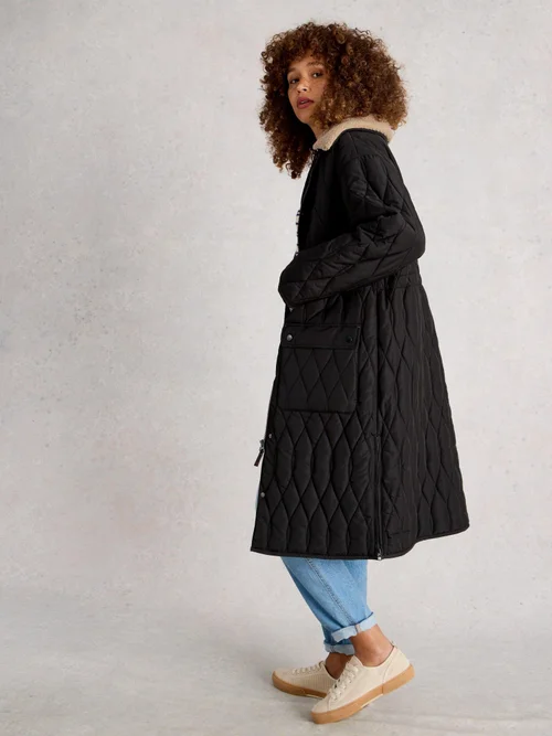 Steppmantel Nolan - Pure Blk - 52/R Bild 4