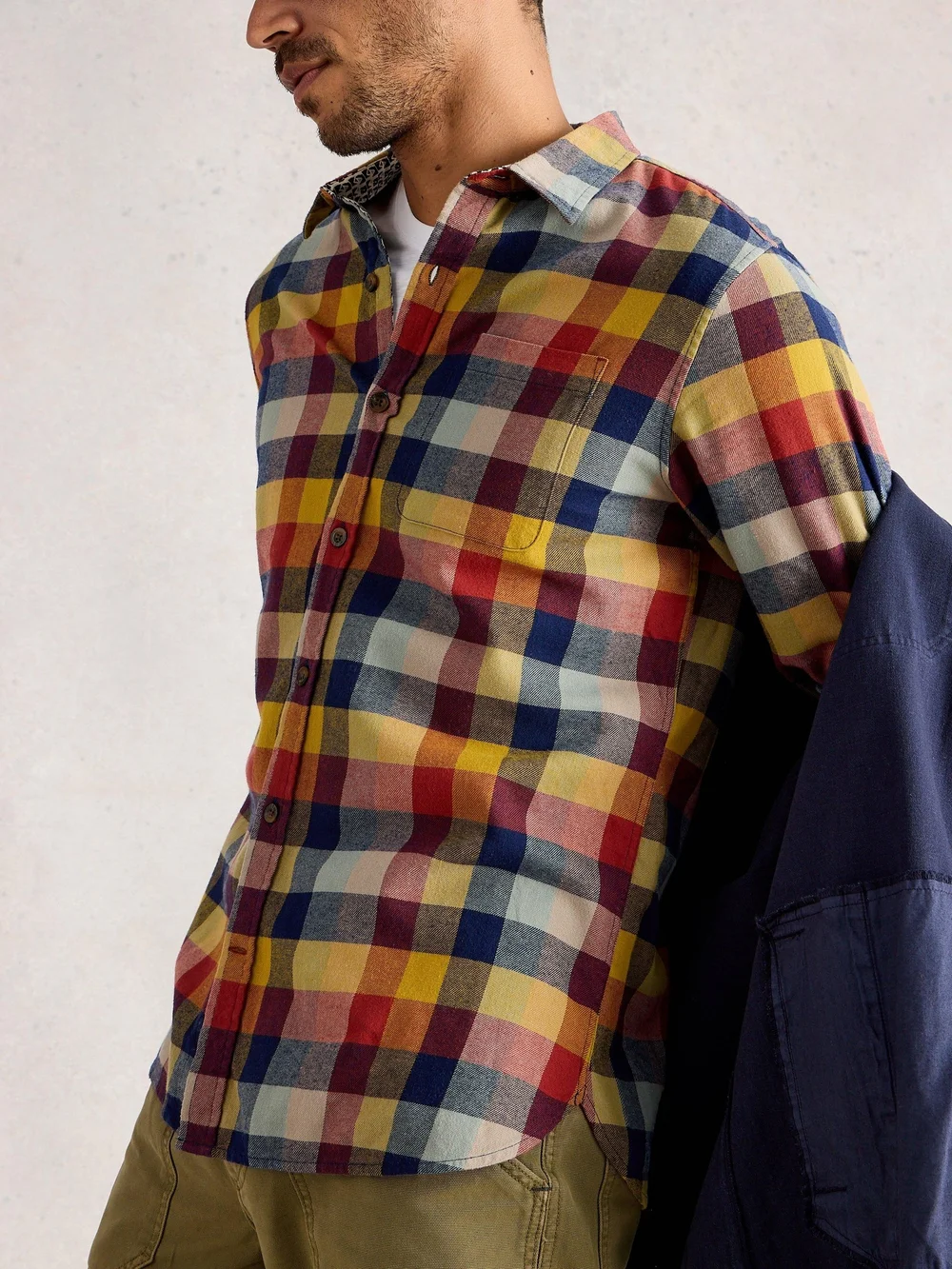 Karohemd Preston - Red Mlt - XXXL Bild 1