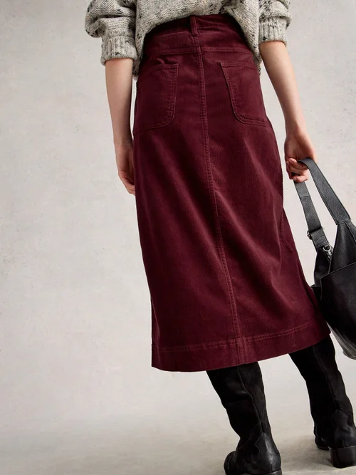 Kordmidirock Tia - Dk Plum - 52/R Bild 4