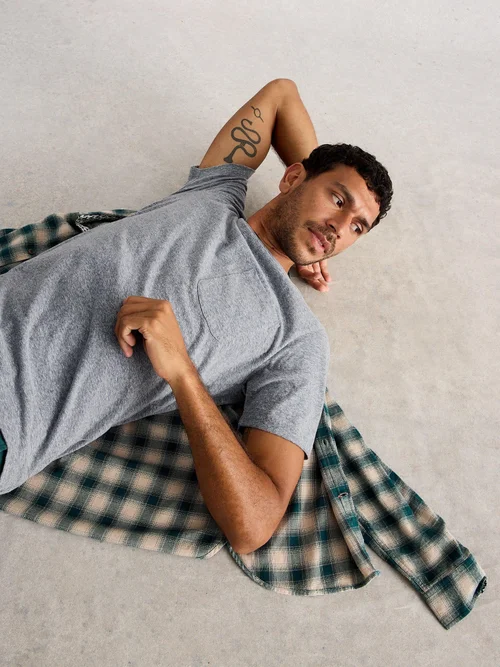 T-Shirt Horsham Heather - Grey Marl - XXXL Bild 1