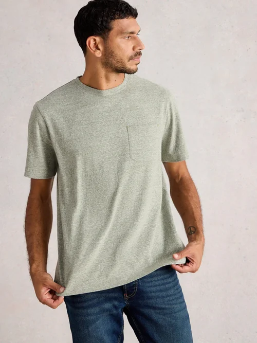 T-Shirt Horsham Heather - Lgt Green - XXXL Bild 3