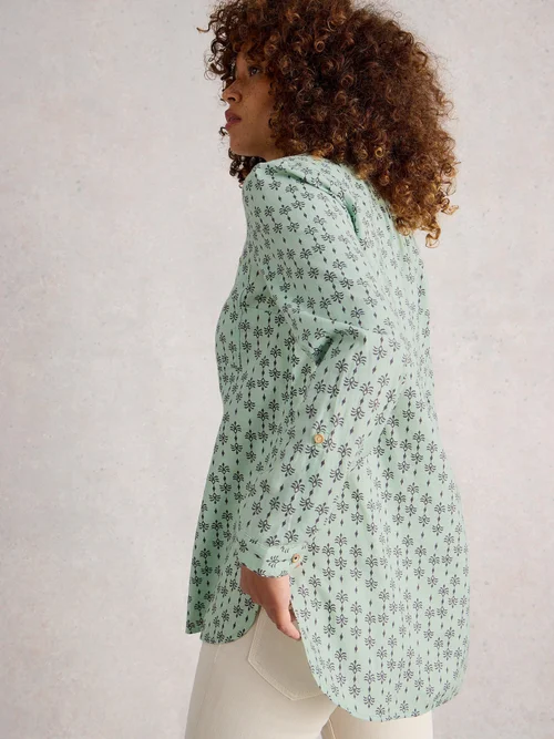 Lange Bluse Sophie - Green Pr - 52/R Bild 4