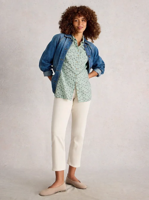 Lange Bluse Sophie - Green Pr - 52/R Bild 2