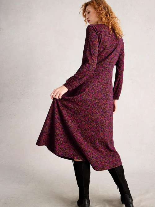 Jerseykleid Megan - Pink Mlt - 46/R Bild 4