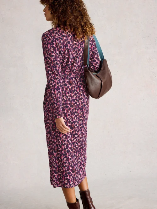 Hemdblusenkleid Annie aus Jersey - Pink Mlt - 52/R Bild 4