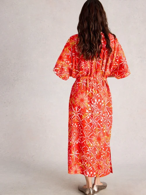Kimonokleid Kiki - Red Mlt - 52/R Bild 4