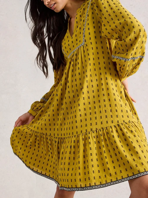 Besticktes Kleid Orla - Chart Mlt - 52/R Bild 3