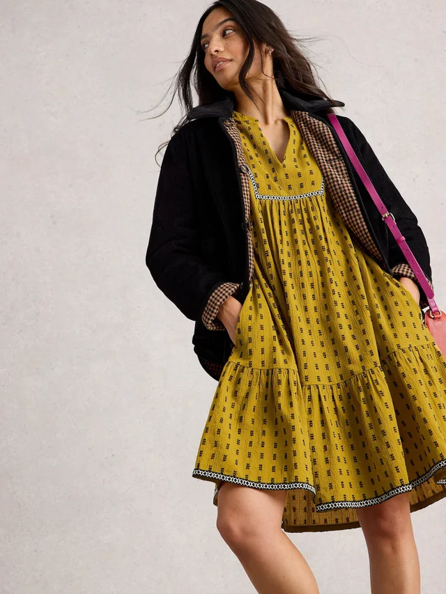 Besticktes Kleid Orla