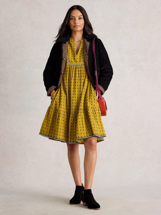 Besticktes Kleid Orla