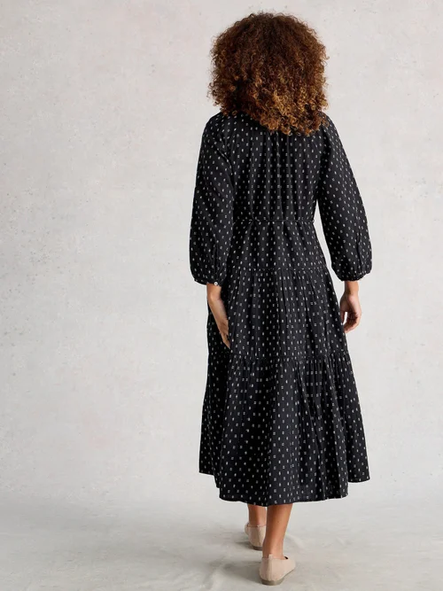 Midikleid Gina - Blk Mlt - 50/R Bild 4