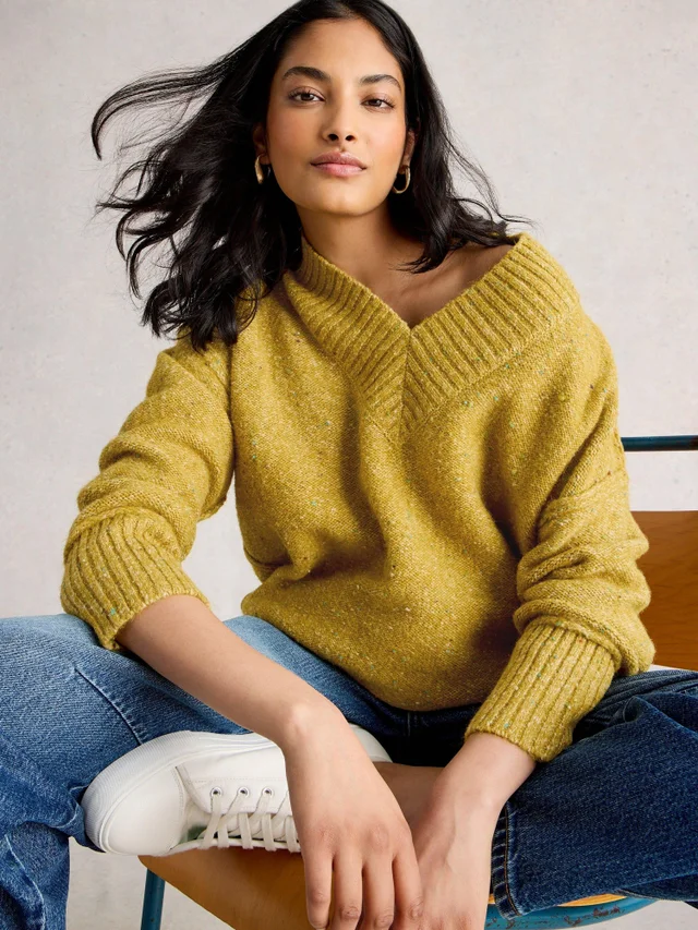 Pullover Tilly mit V-Ausschnitt