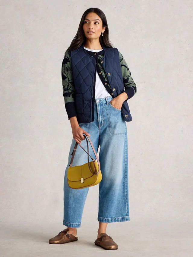 Bedruckte Strickjacke Lulu