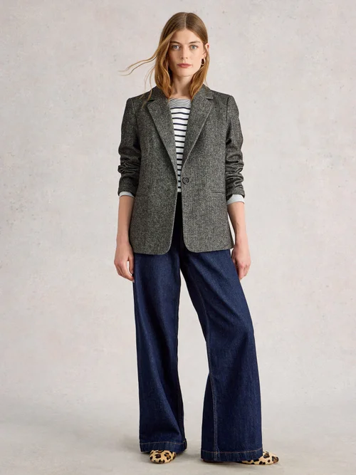 Tweed-Blazer Evelyn - Grey Mlt - 50 Bild 2