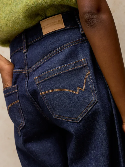 Barrel-Jeans Aubrey - Dk Denim - 52/R Bild 3