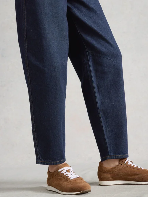 Jeans Aubrey Barrel-Fit - Dk Denim - 52/R Bild 3