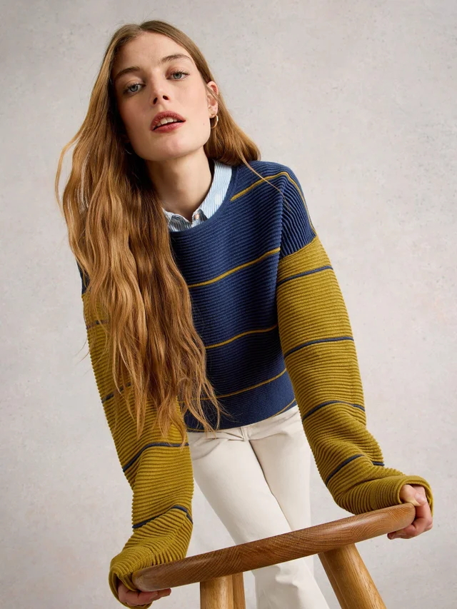 Gestreifter Pullover Jana