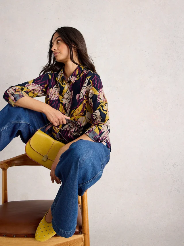 Bluse Sophie aus Bio-Baumwolle
