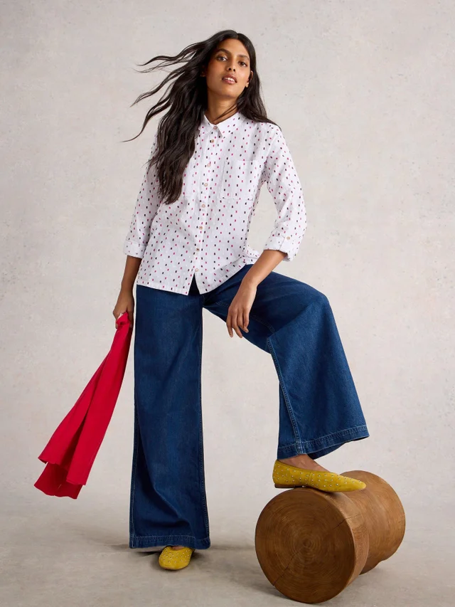 Bluse Sophie aus Bio-Baumwolle