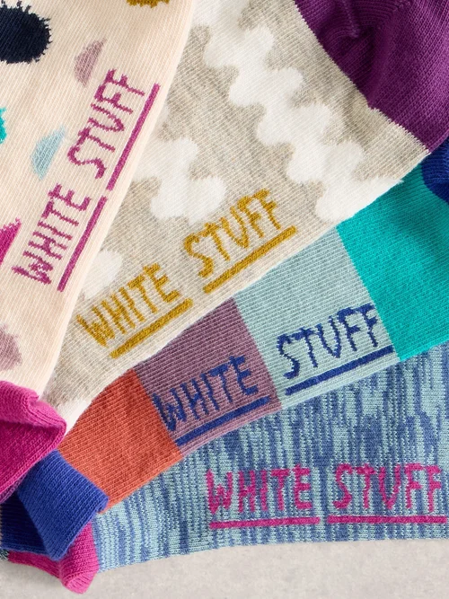 4-er Pack Socken Hotch Potch - Nat Mlt - 39-41 Bild 3