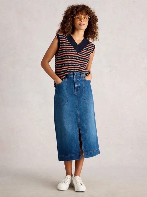 Jeansmidirock Tia - Mid Denim - 52/R Bild 2