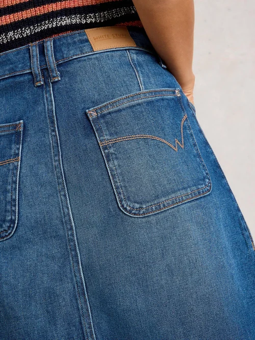 Jeansmidirock Tia - Mid Denim - 52/R Bild 3