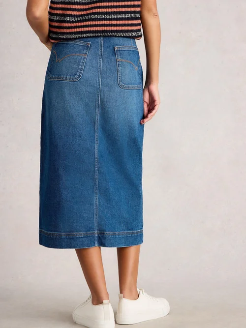 Jeansmidirock Tia - Mid Denim - 52/R Bild 4