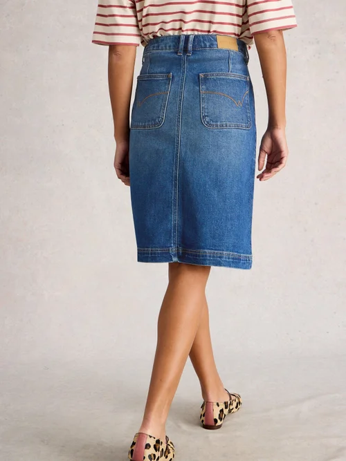 Jeansrock Tia - Mid Denim - 52/R Bild 4