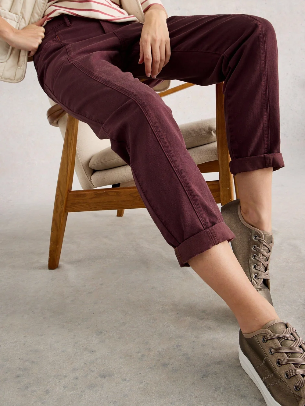 Hose Thea - Dk Plum - 52/R Bild 1