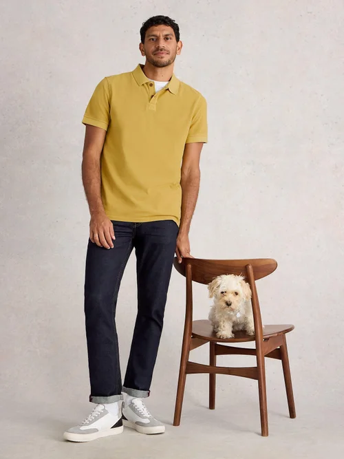 Polohemd Utility - Dp Yellow - XXXL/R Bild 2