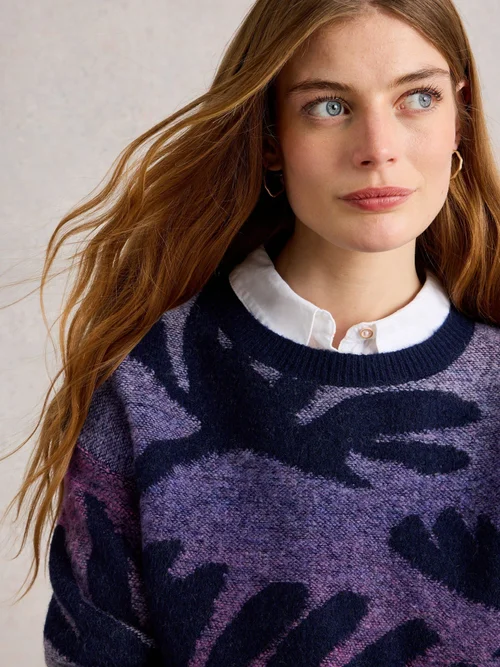 Pullover Fern - Navy Multi - 34 Bild 3